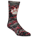 Full Cushion Tube Sock w/ Full Color Sublimation